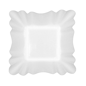 Pappschale P12 white