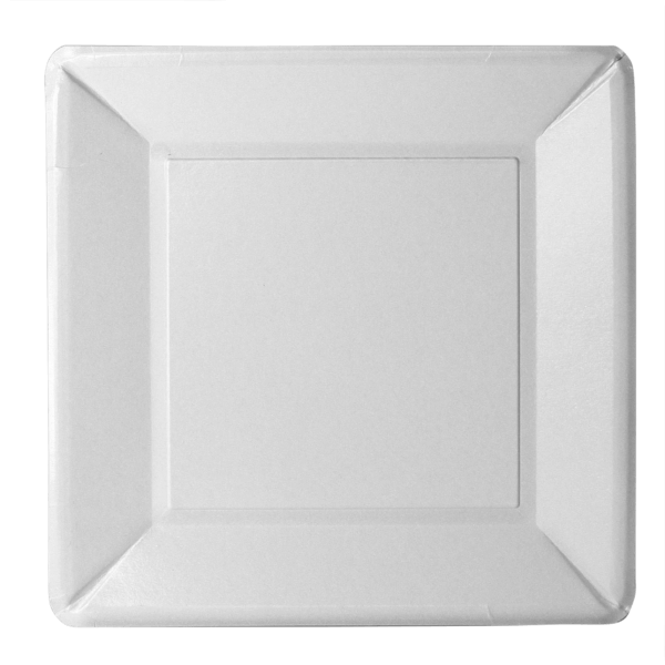 Pappteller quadratisch